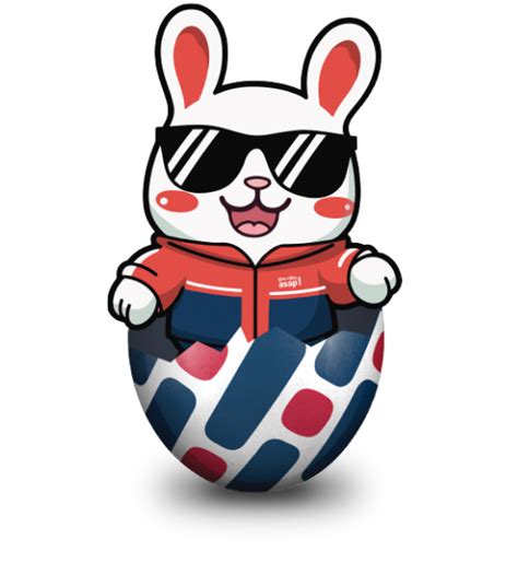 Find the bunny, get the money! 22 days. 22 bunnies  .